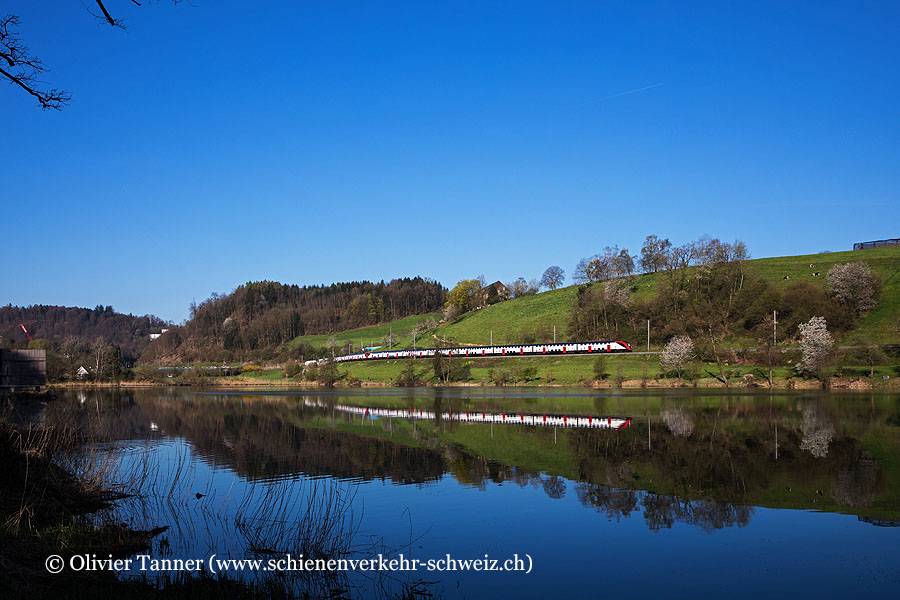 RABe 502 203 und RABe 502 409 als IR70 Luzern – Zürich – St. Gallen – Sargans