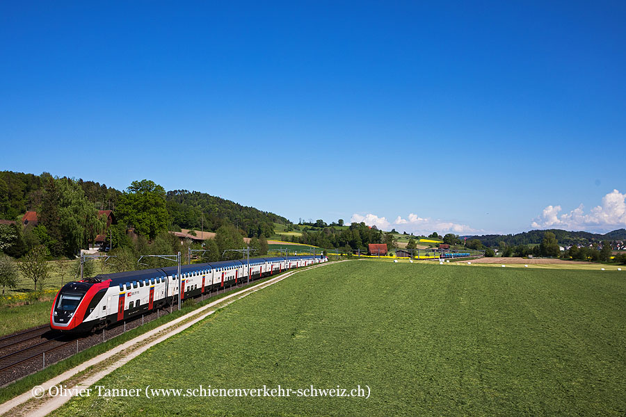 RABe 502 208 als IR70 Sargans – St. Gallen – Zürich – Luzern