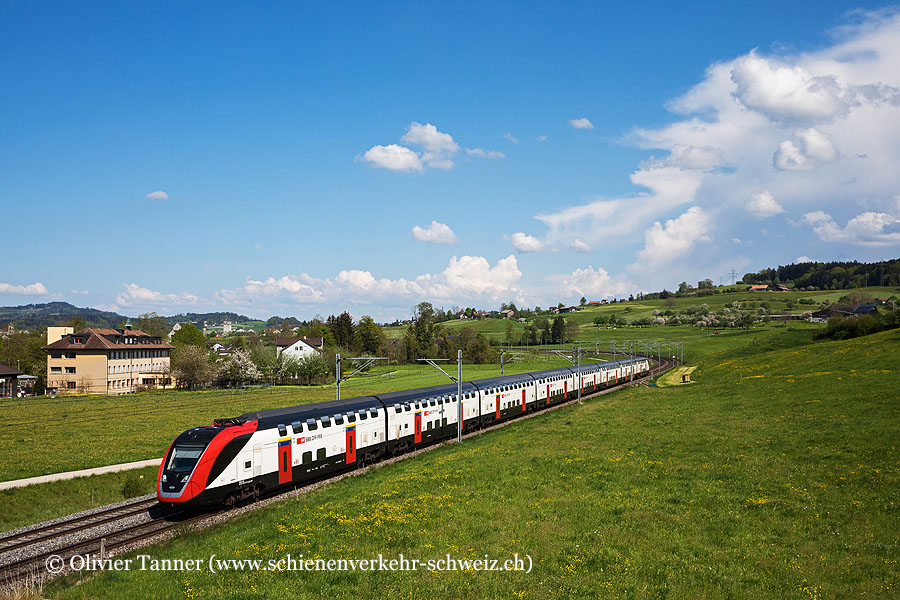 RABe 502 210 als IR70 Sargans – St. Gallen – Zürich – Luzern