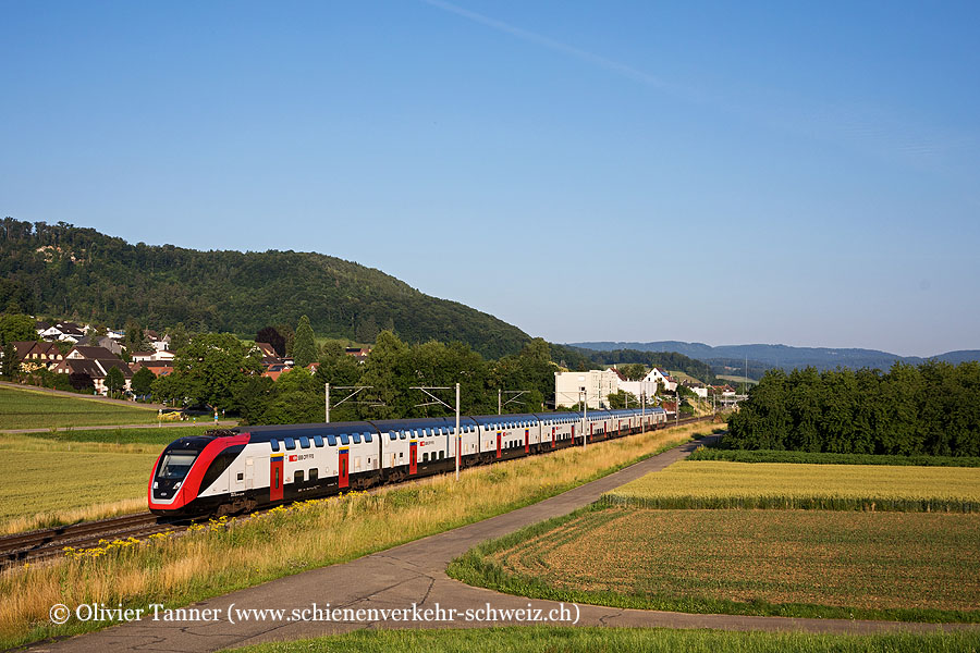 RABe 502 224 als IR27 Basel – Luzern