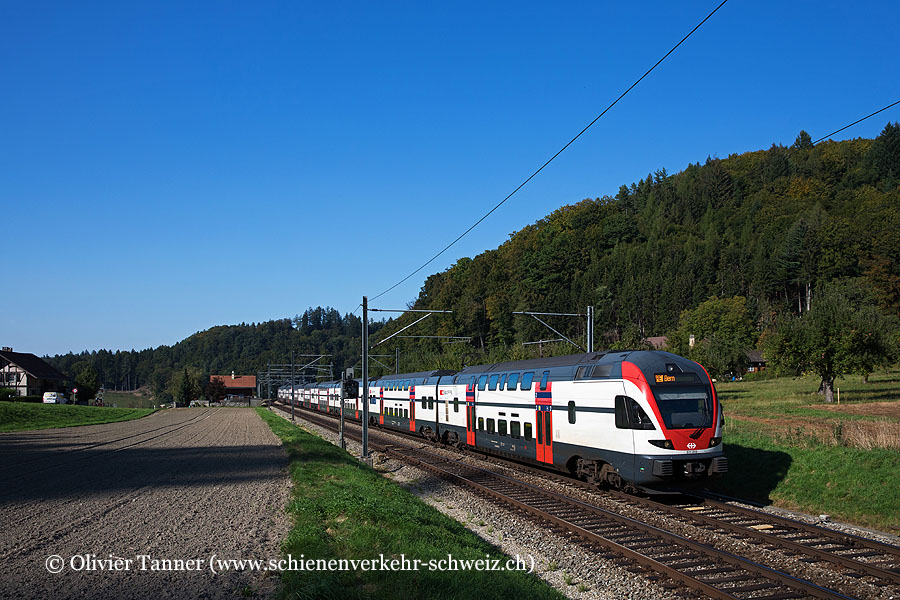 RABe 511 015 und RABe 511 109 als IR17 Zürich – Bern