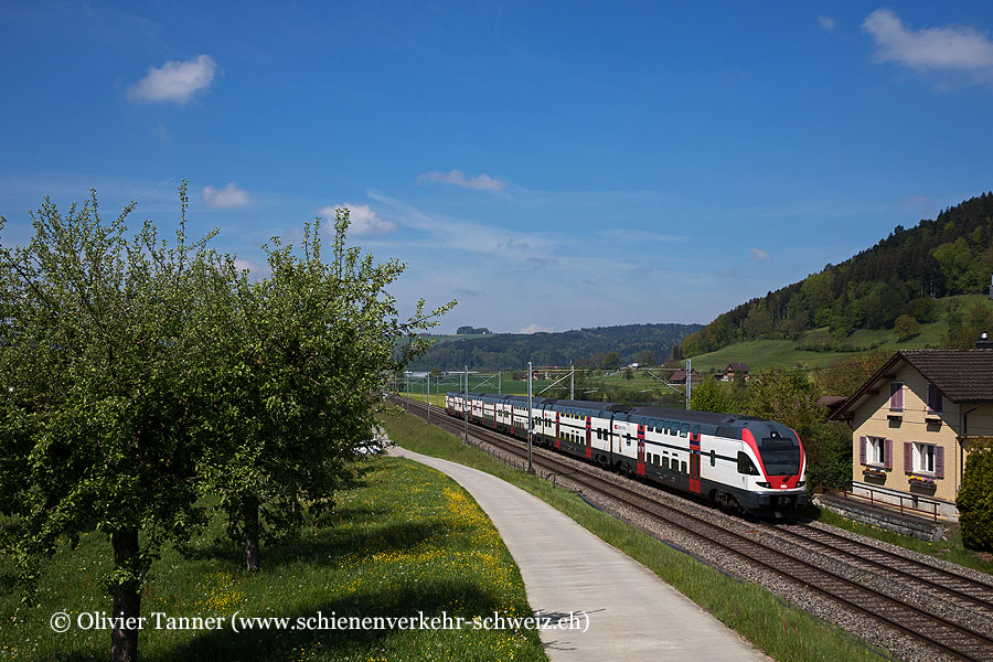 RABe 511 023 als RE Luzern – Olten