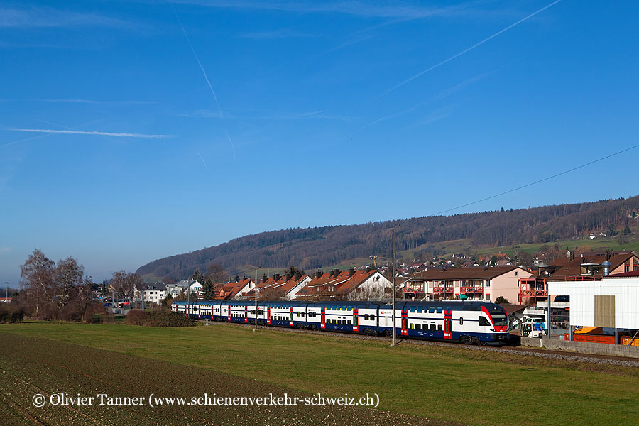 RABe 511 050 als S15 Niederweningen – Zürich HB – Wetzikon – Rapperswil