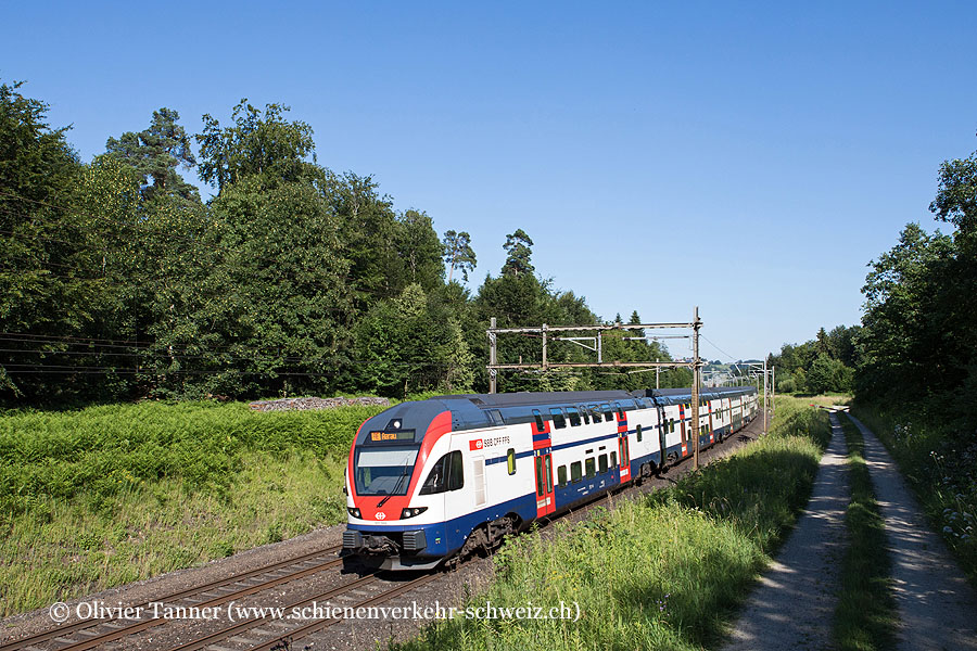 RABe 511 055 als RE Zürich HB – Aarau