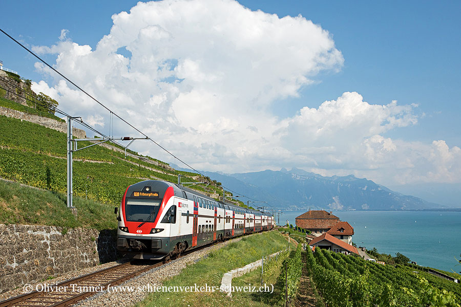 RABe 511 103 als RE Genève – Vevey – Fribourg