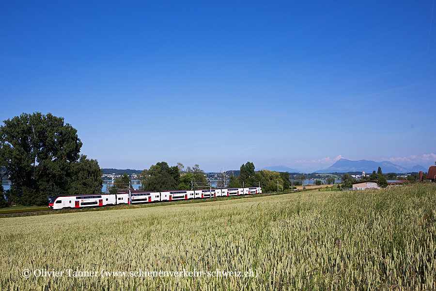 RABe 512 017 als RE24 Luzern – Olten