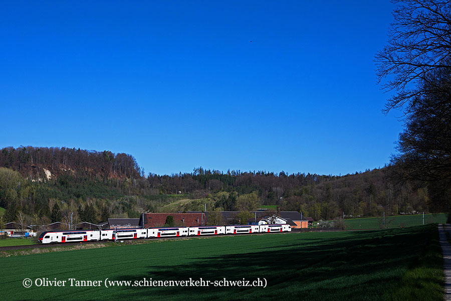 RABe 512 018 als RE48 Schaffhausen – Zürich