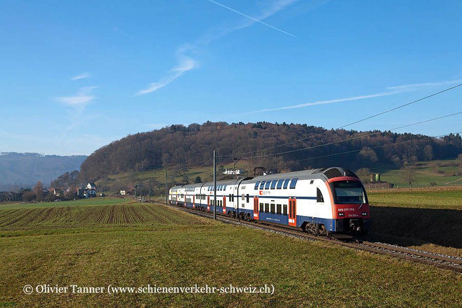 RABe 514 050 als S6 Baden – Regensdorf-Watt – Zürich HB – Uetikon