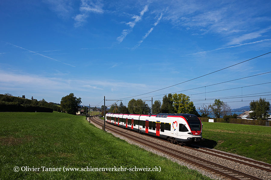 RABe 521 013 als S1 Sursee – Baar
