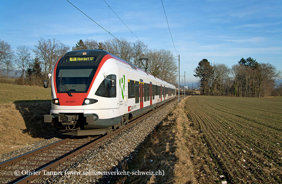RABe 521 030 als Regio Olten – Oberdorf SO