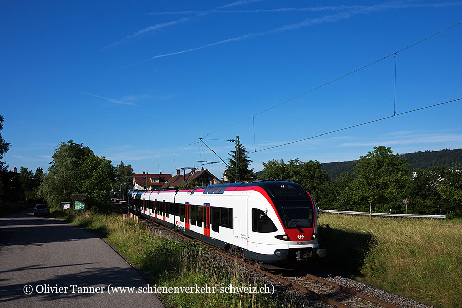 RABe 521 030 als S6 Basel – Zell im Wiesental