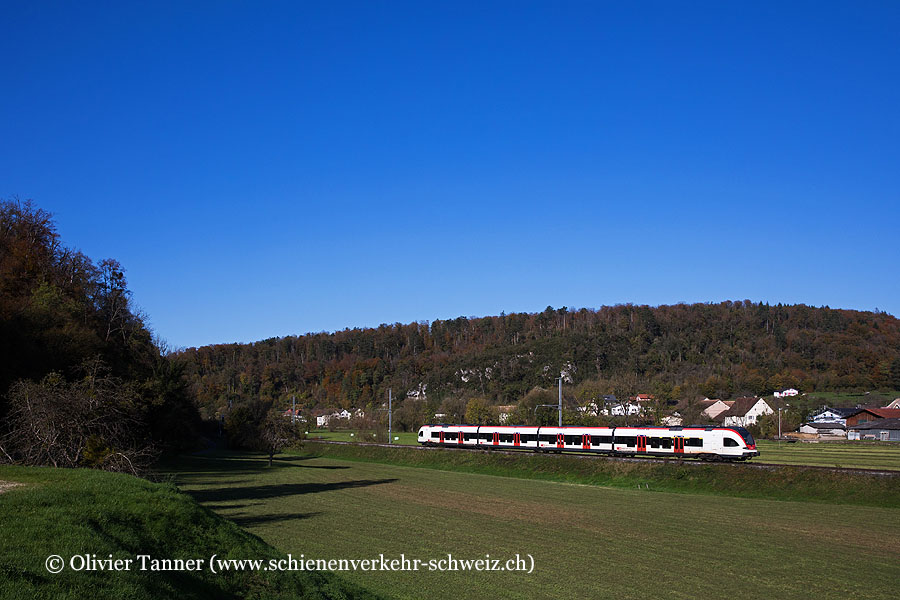 RABe 522 204 als RE56 Meroux TGV – Delémont – Biel/Bienne