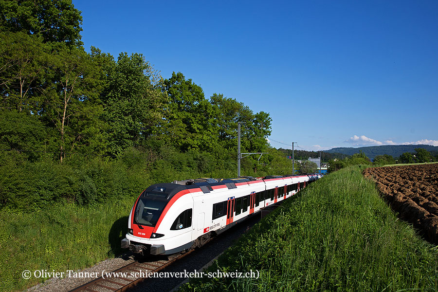 RABe 522 209 als RE56 Biel/Bienne – Delémont – Meroux TGV