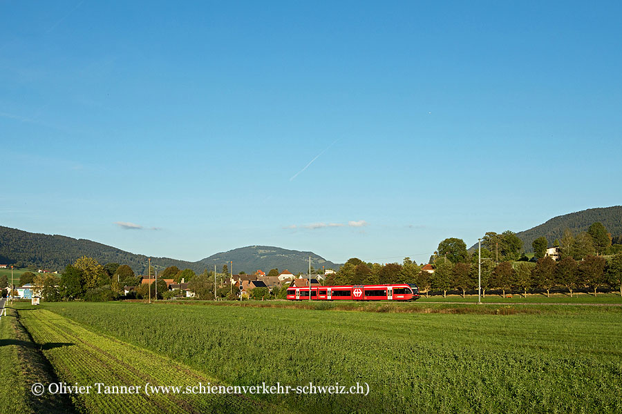 RABe 526 263 als Regio Biel/Bienne – La Chaux-de-Fonds