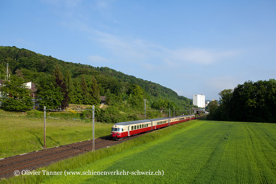 RAe TEE’’ 1053 auf dem Weg nach Vallorbe (via Lausanne)