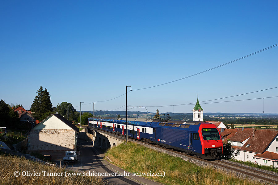 Re 450 018 als S9 Schaffhausen – Zürich HB – Uster