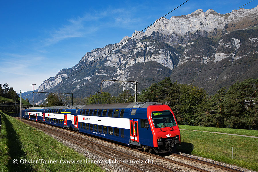 Re 450 021 als RE Ziegelbrücke – Chur