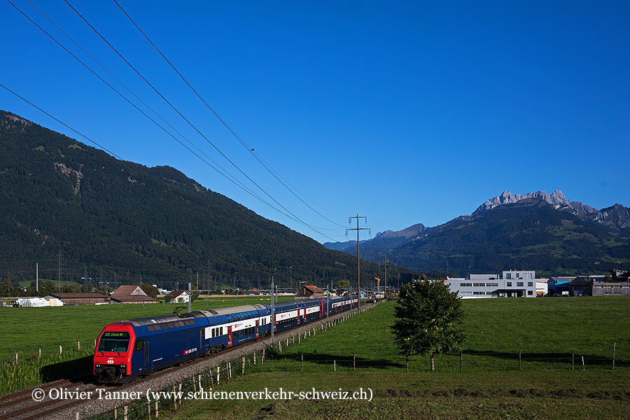 Re 450 030 und Re 450 002 als S25 Linthal – Zürich HB