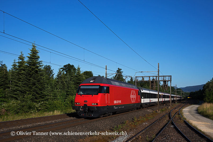 Re 460 027 als IR37 Basel – Zürich