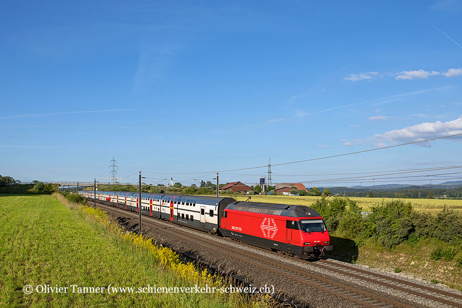Re 460 104 mit IC61 Basel – Bern – Interlaken Ost