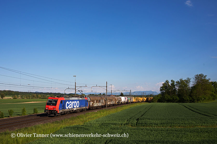 Re 484 008 auf dem Weg von Altdorf in den RBL