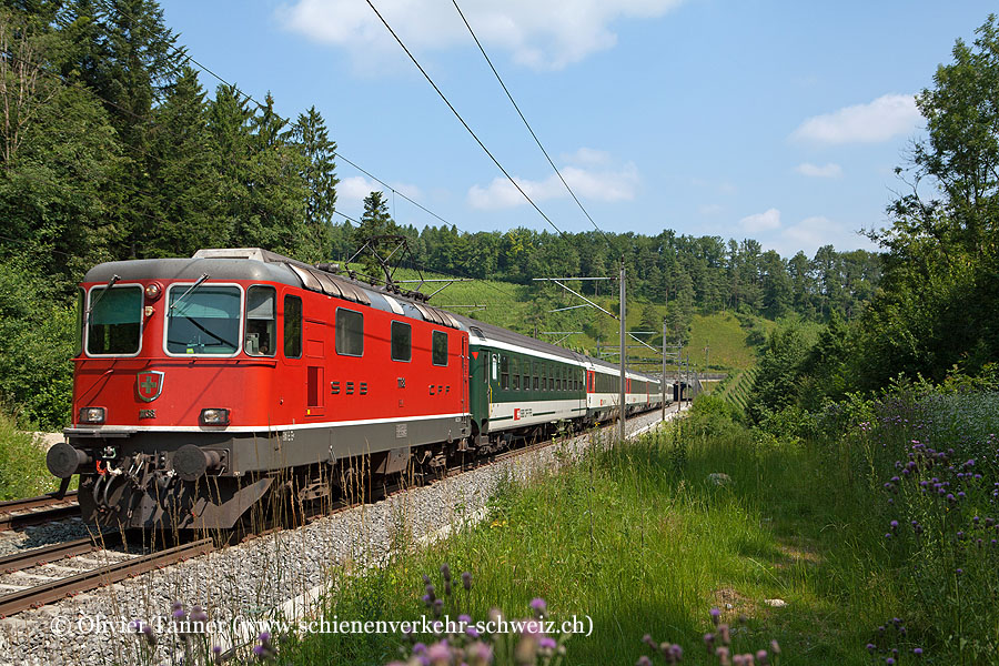 Re 4/4’’ 11138 mit dem IR Zürich HB – Basel