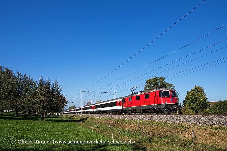 Re 4/4’’ 11181 mit IR37 Basel – Zürich – St. Gallen