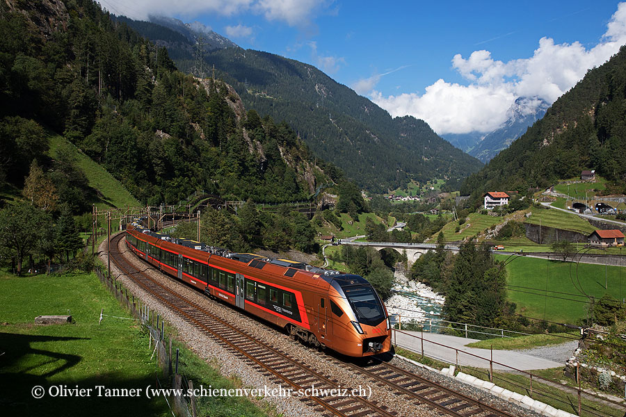 RABe 526 203 & 103 als IR26 Basel – Luzern – Bellinzona – Locarno