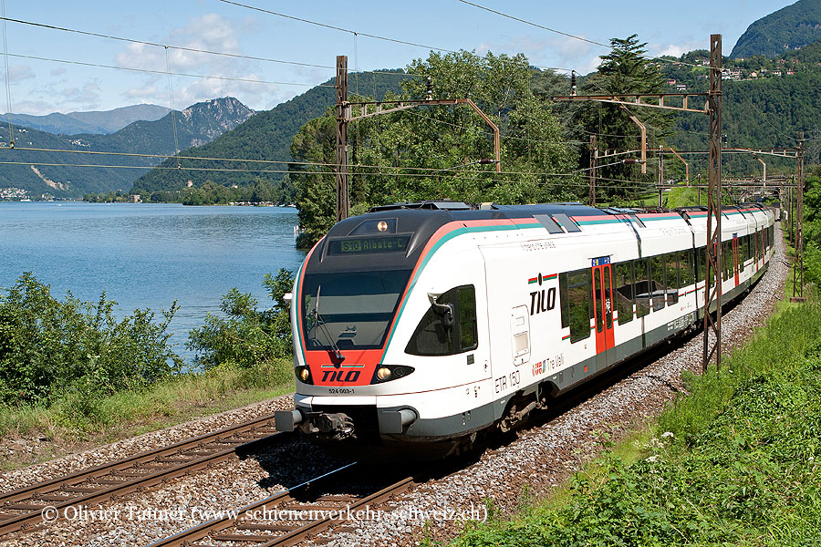 RABe 524 003 als S10 Castione-Arbedo – Bellinzona – Chiasso – Albate-Camerlata