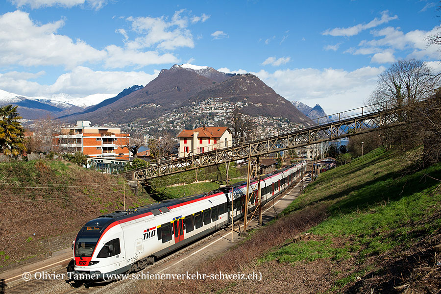 RABe 524 116 als S10 Albate-Camerlata – Chiasso – Bellinzona – Biasca