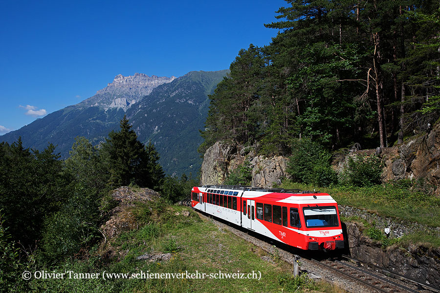 Beh 4/8 71 als Regio Vallorcine (F) – Martigny