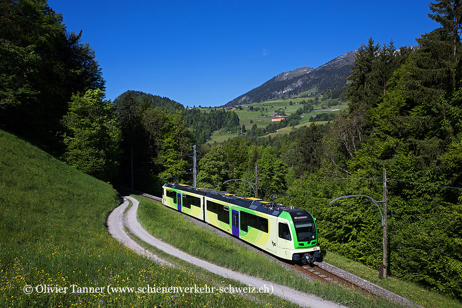 ABe 4/8 472 als R71 Aigle – Les Diablerets