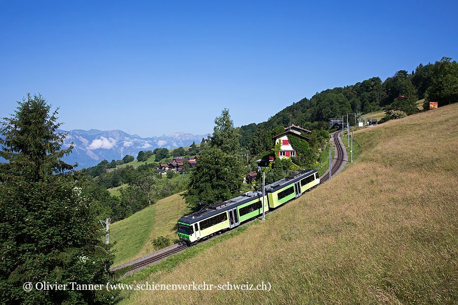 Beh 4/8 93 als R74 Villars-sur-Ollon – Bex