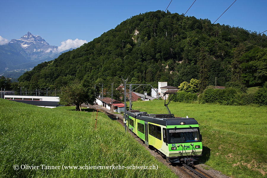Beh 4/8 93 als R74 Bex – Villars-sur-Ollon