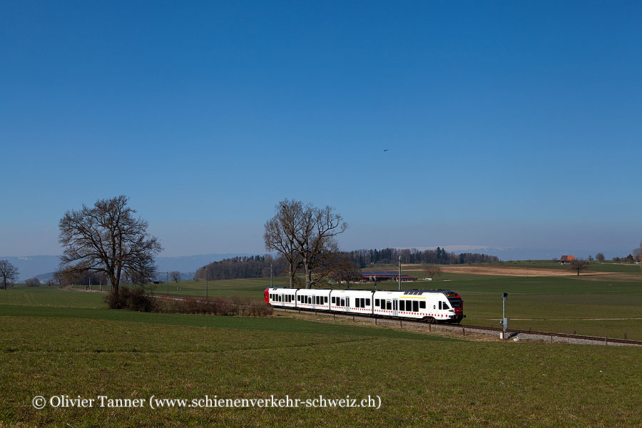 RABe 527 196 als S20 Neuchâtel – Fribourg