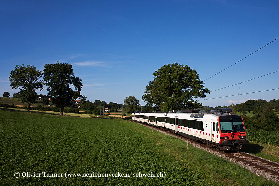 Domino mit RBDe 560 240 als S21 Kerzers – Fribourg – Romont