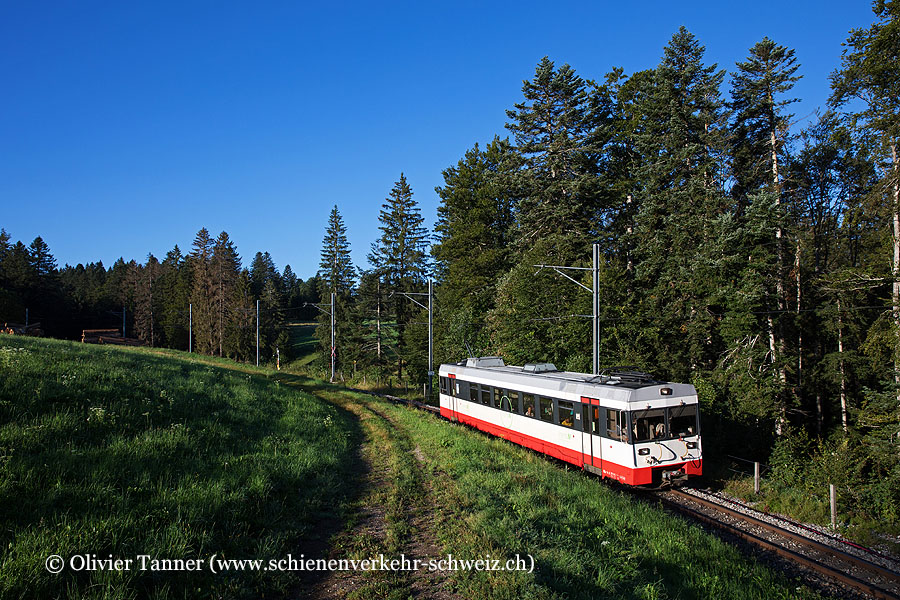 BDe 4/4 6 auf dem Weg nach La Chaux-de-Fonds