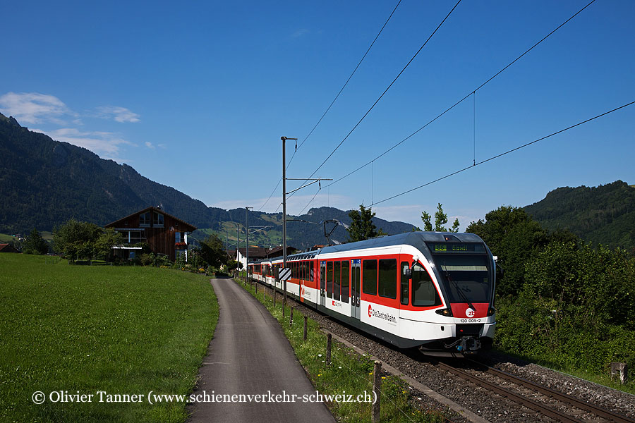 ABe 130 005 und ABe 130 008 als S5 Luzern – Giswil