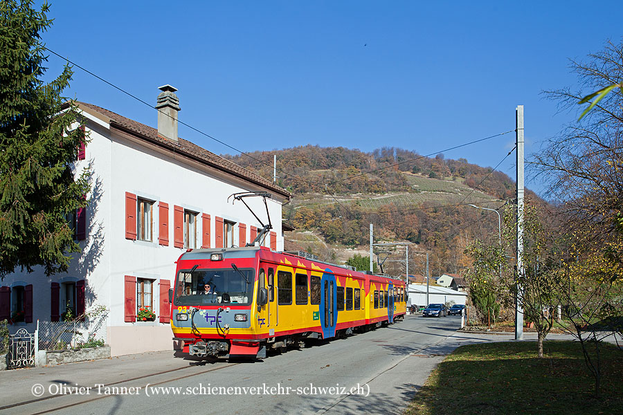 Beh 4/8 93 als Regio Villars-sur-Ollon – Bex